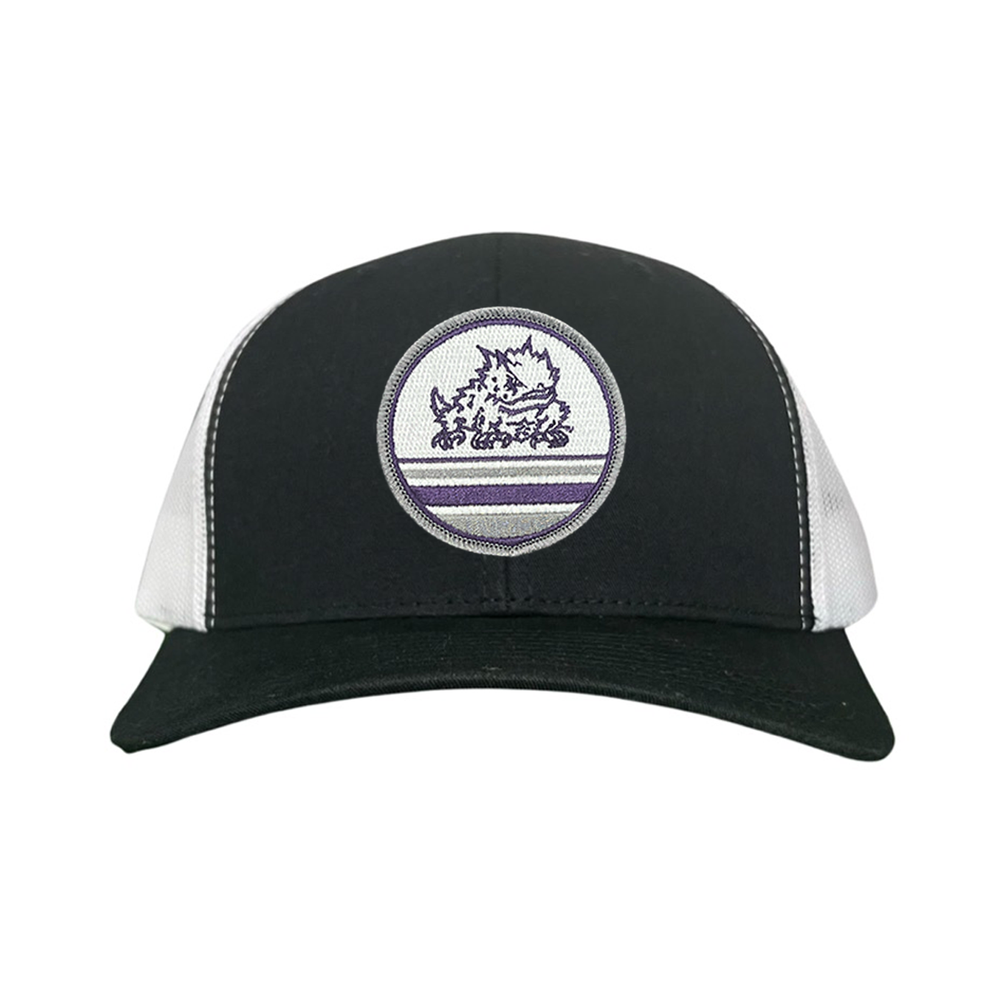 TCU Horned Frog Circle Line Hat - Unisex Sporty Casual Cap