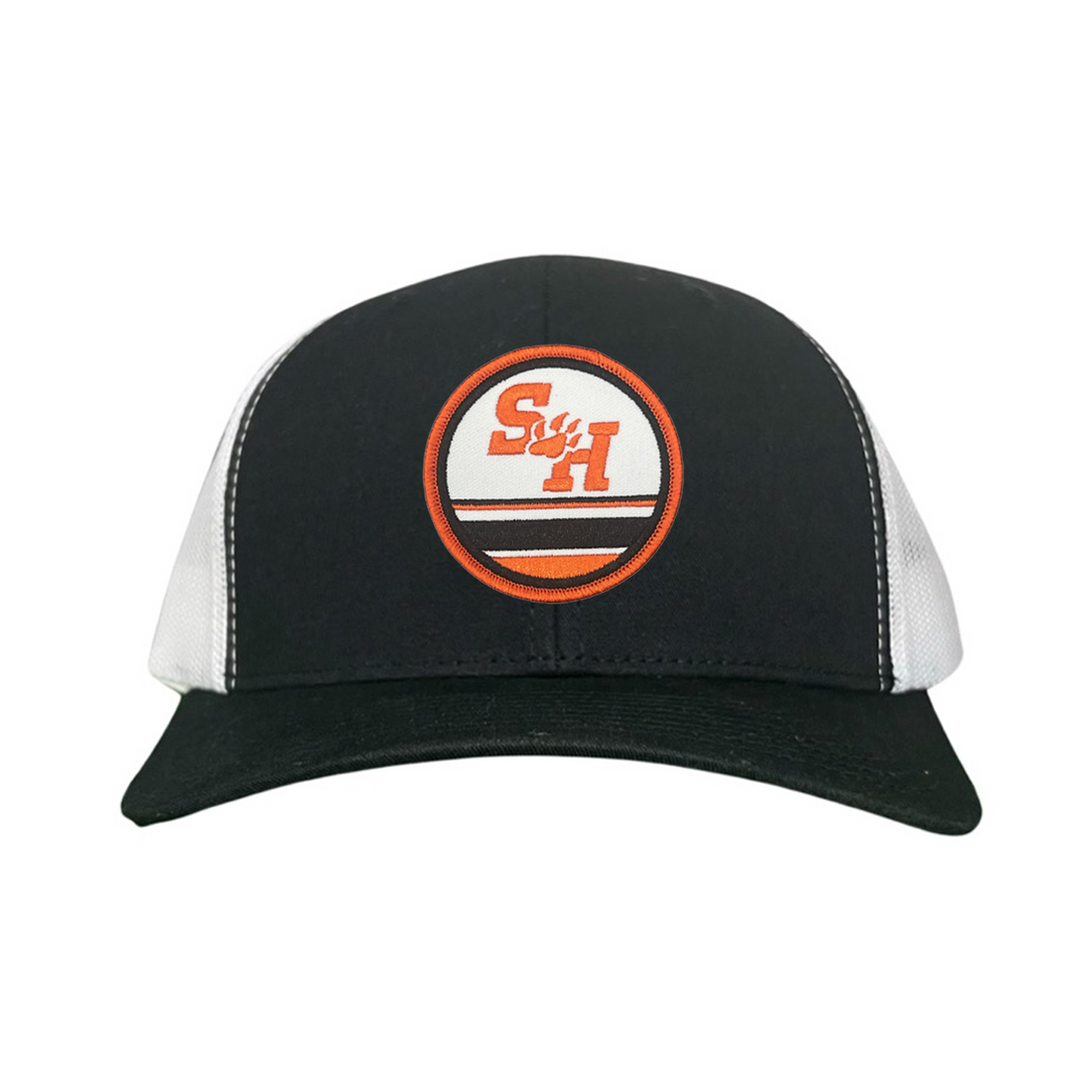 Sam Houston State Paw Circle Curved Bill Mesh Snapback