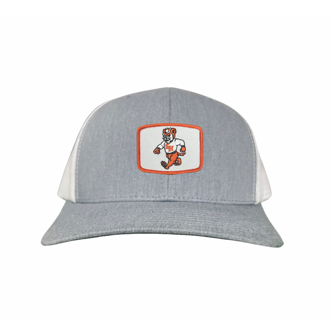Limited edition Sam Houston Bearkat silver mesh snapback hat with Pacific branding