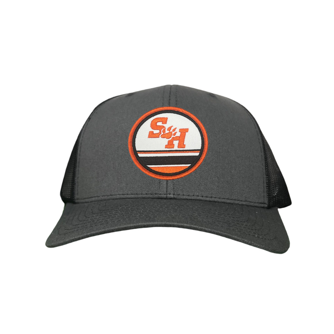 Sam Houston State Paw Circle Curved Bill Mesh Snapback