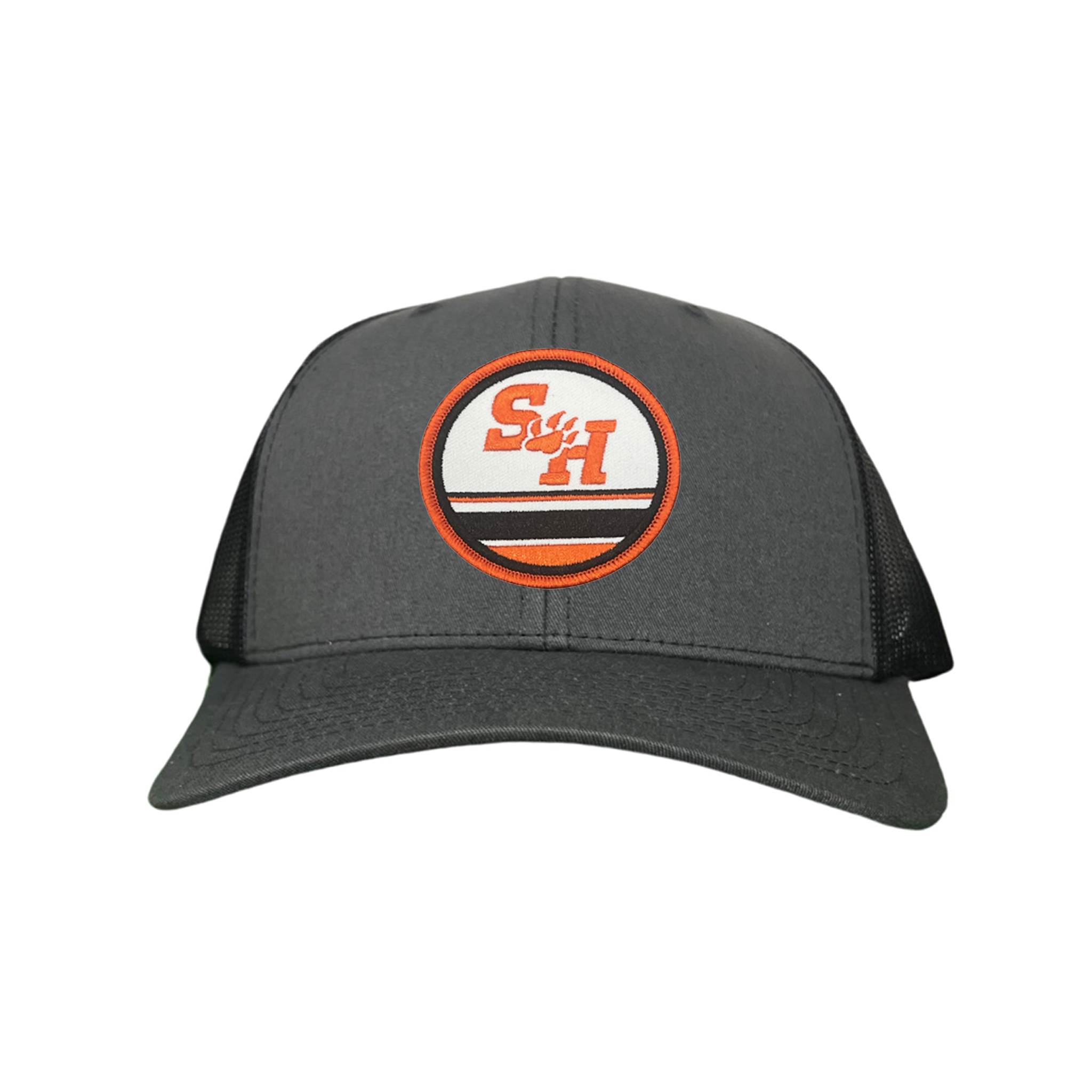 Sam Houston State Paw Circle Curved Bill Mesh Snapback