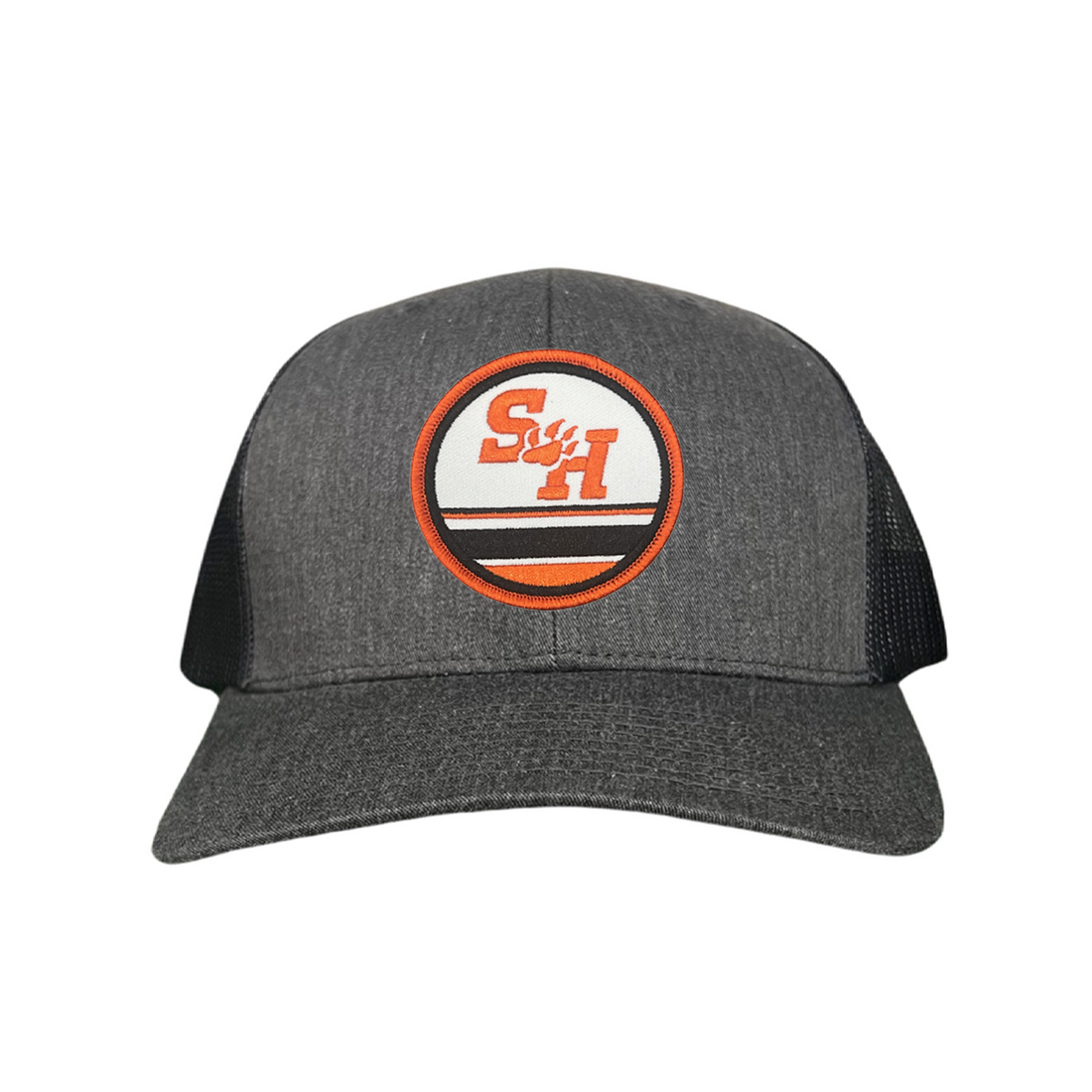 Sam Houston State Paw Circle Curved Bill Mesh Snapback