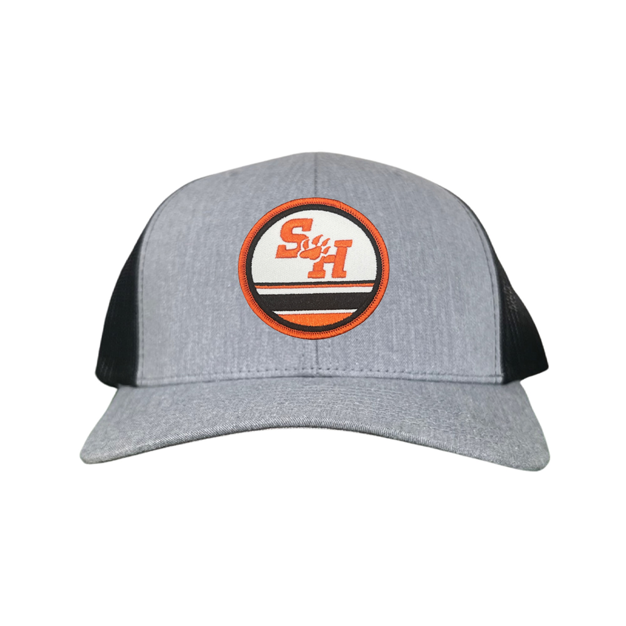 Sam Houston State Paw Circle Curved Bill Mesh Snapback