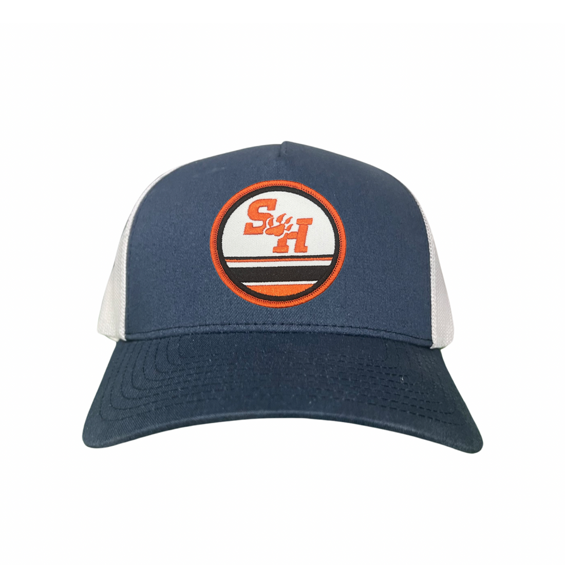 Sam Houston State Paw Circle Curved Bill Mesh Snapback