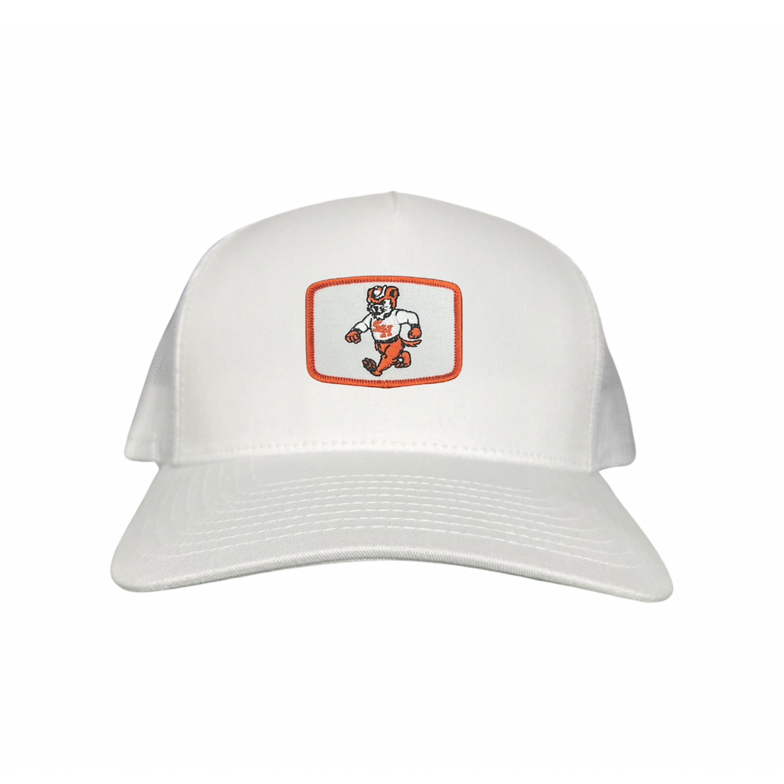 Sam Houston Bearkat Limited Edition Silver Mesh Snapback Hat
