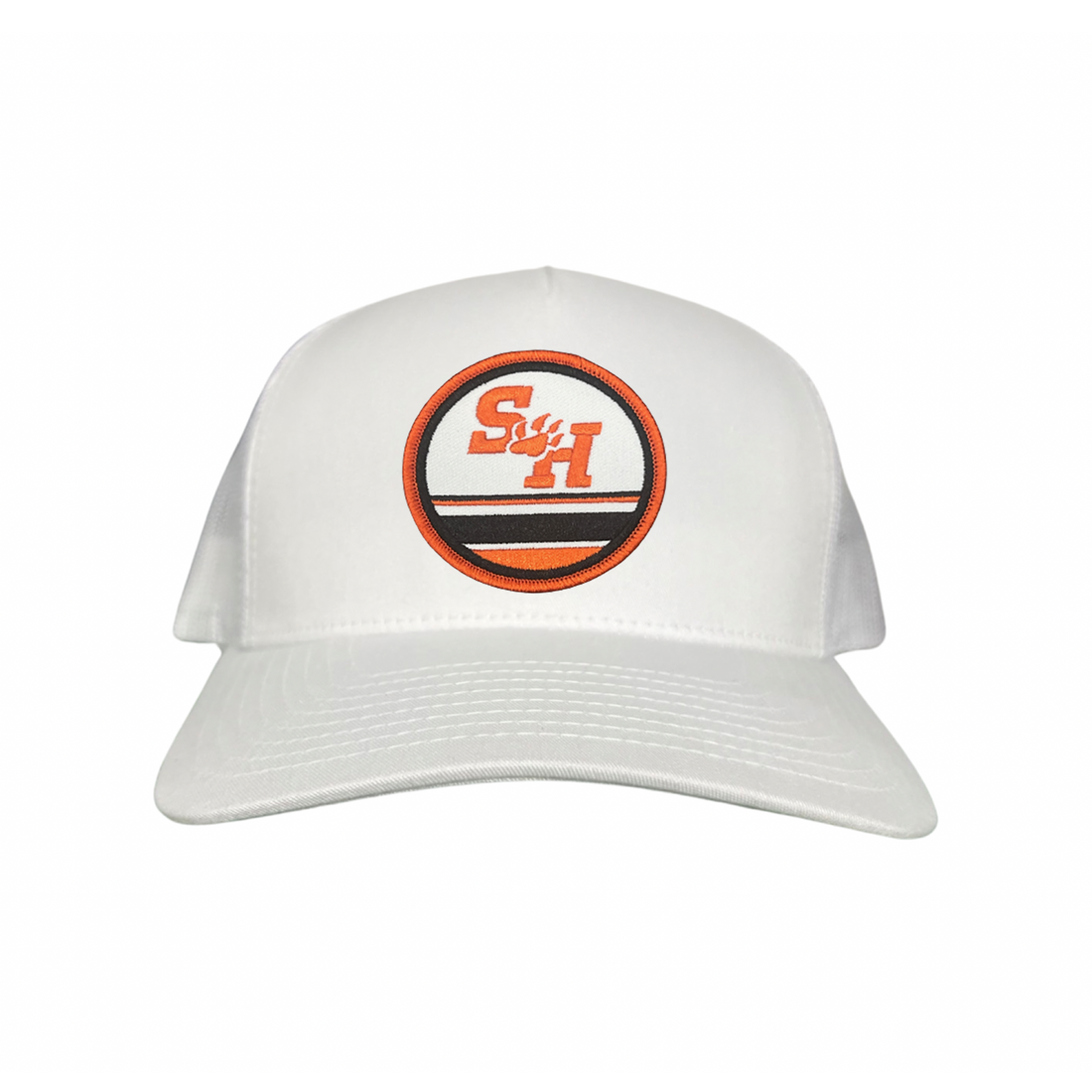 Sam Houston State Paw Circle Curved Bill Mesh Snapback