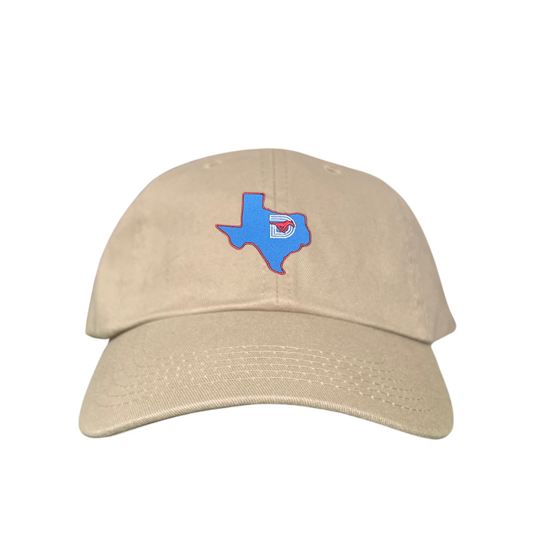 SMU State of Texas Pony Logo Hat - Black Label Streetwear
