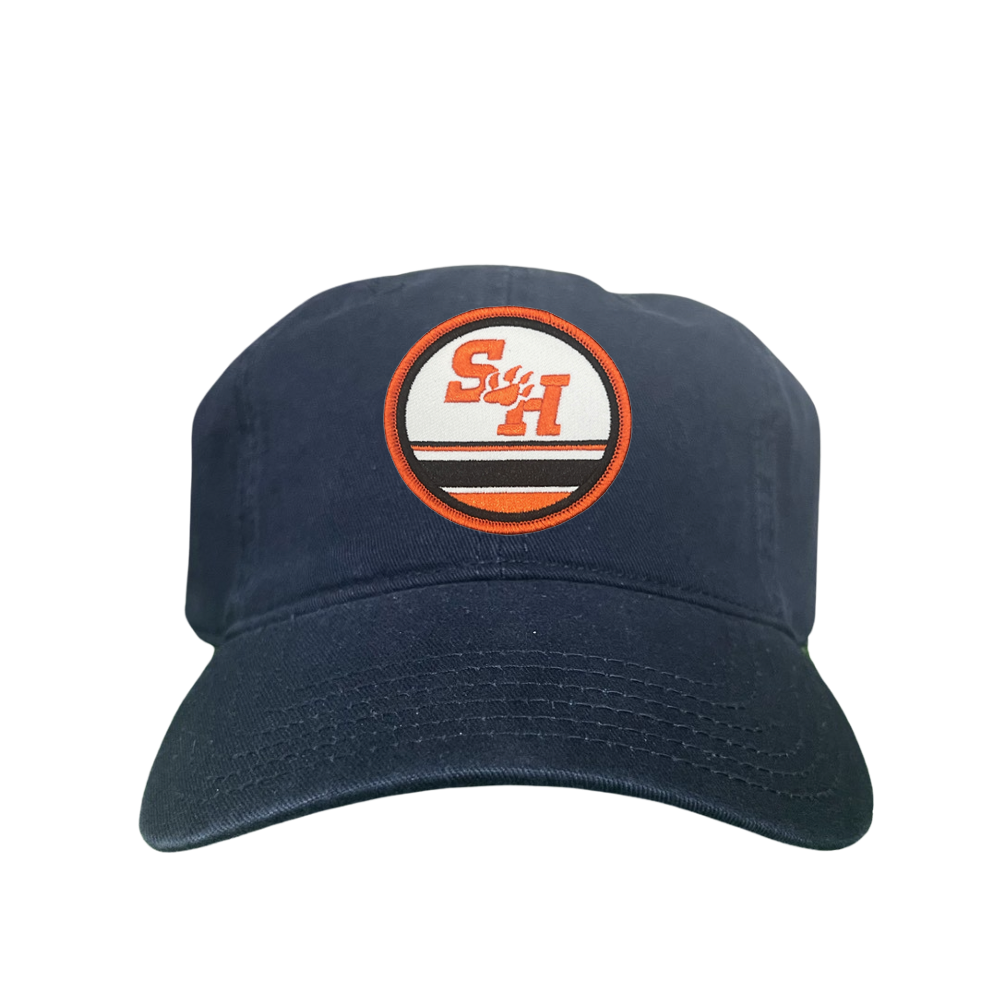 Sam Houston State Paw Circle Curved Bill Mesh Snapback