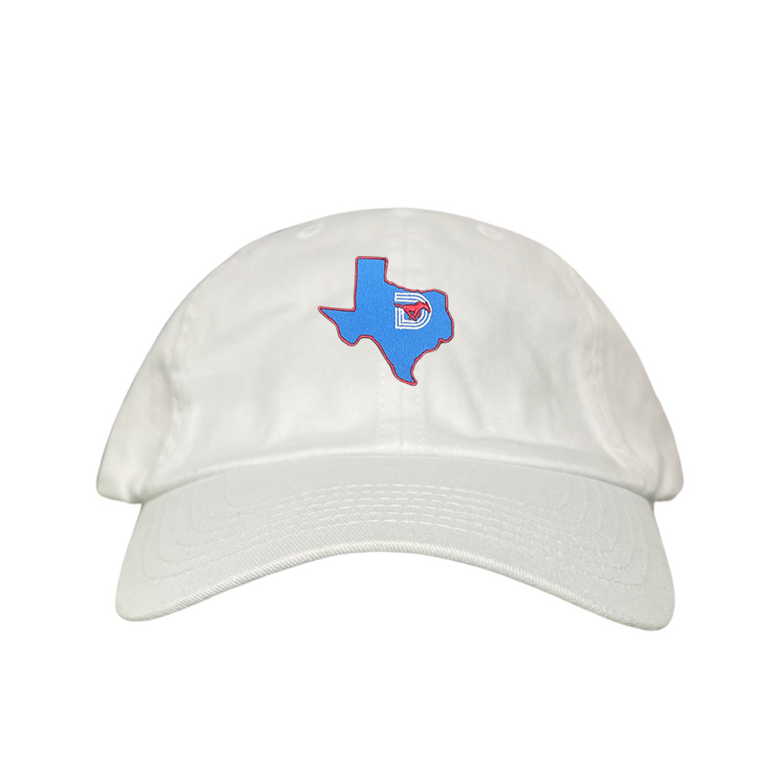 SMU State of Texas Pony Logo Hat - Black Label Streetwear