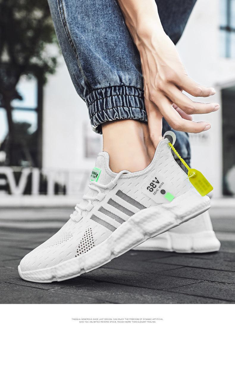 Lightweight Breathable Mesh Men's Athletic Running Sneakers