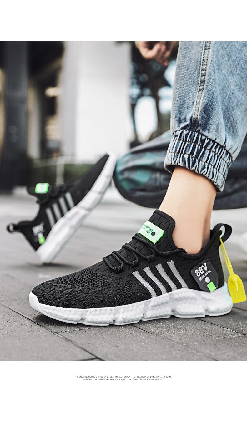 Lightweight Breathable Mesh Men's Athletic Running Sneakers