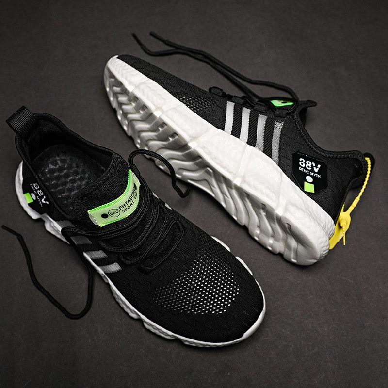 Lightweight Breathable Mesh Men's Athletic Running Sneakers