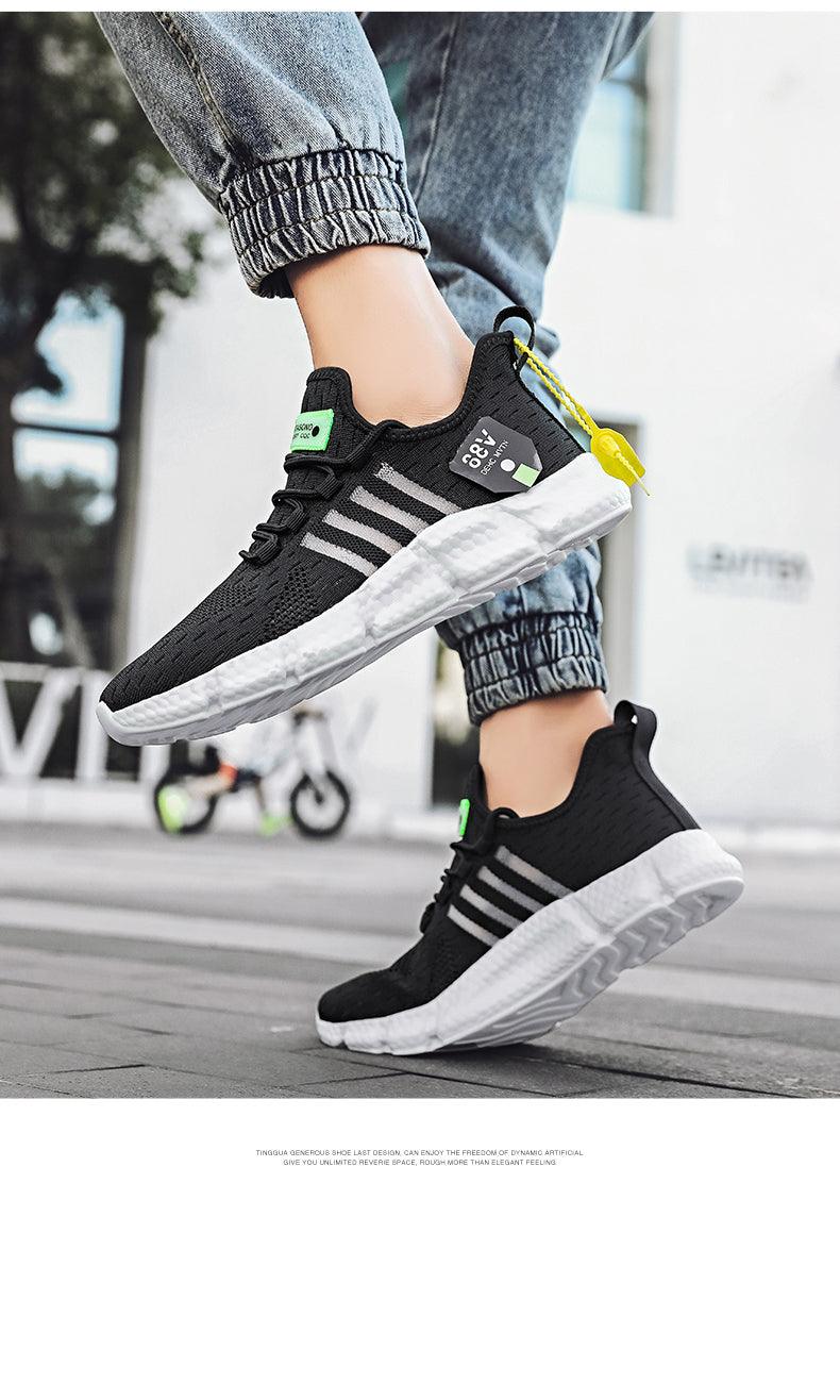 Lightweight Breathable Mesh Men's Athletic Running Sneakers