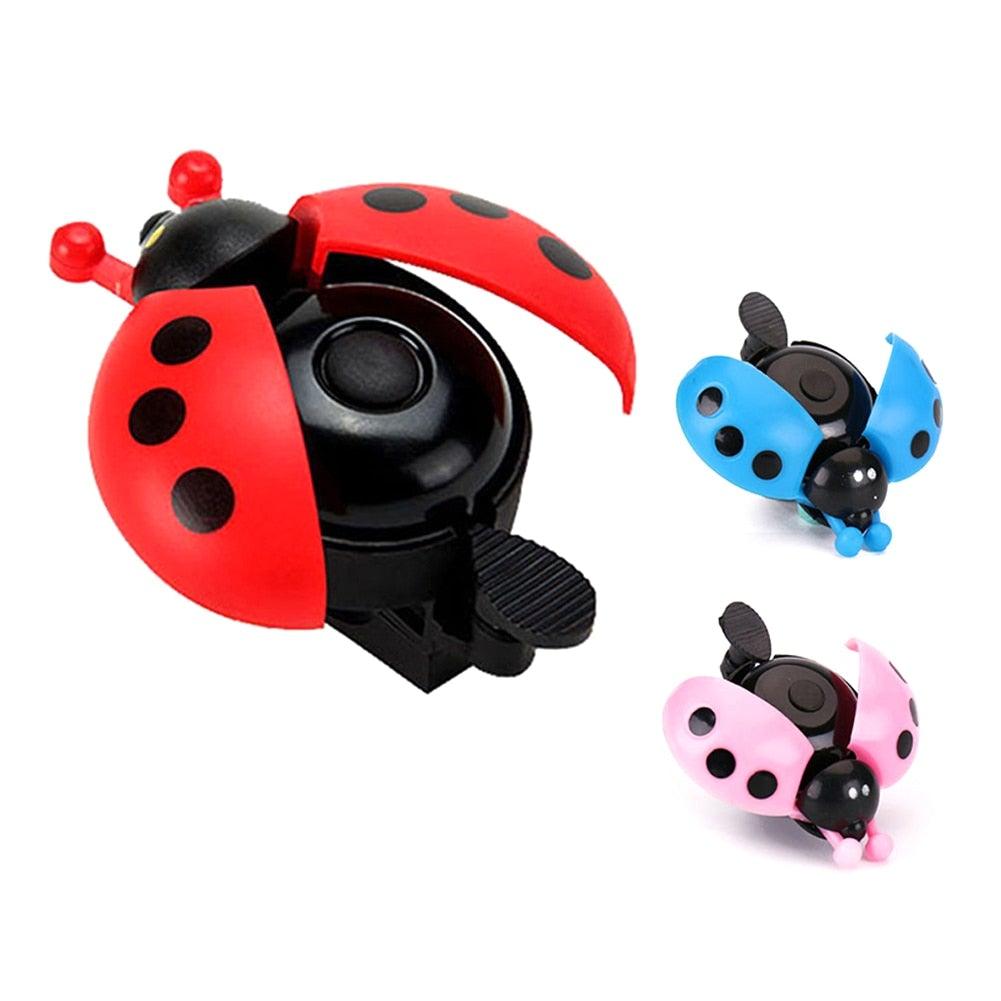 Cute Ladybug Cartoon Bicycle Bell for Kids Folding Bikes