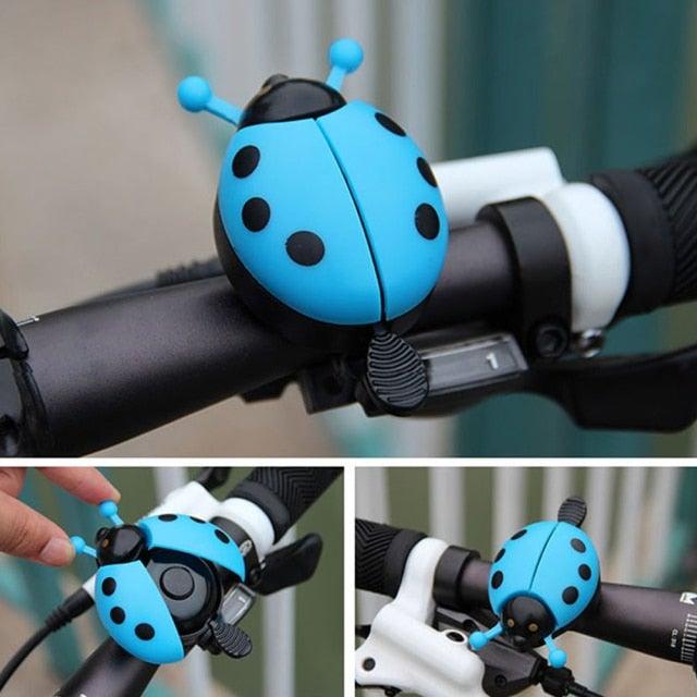 Cute Ladybug Cartoon Bicycle Bell for Kids Folding Bikes