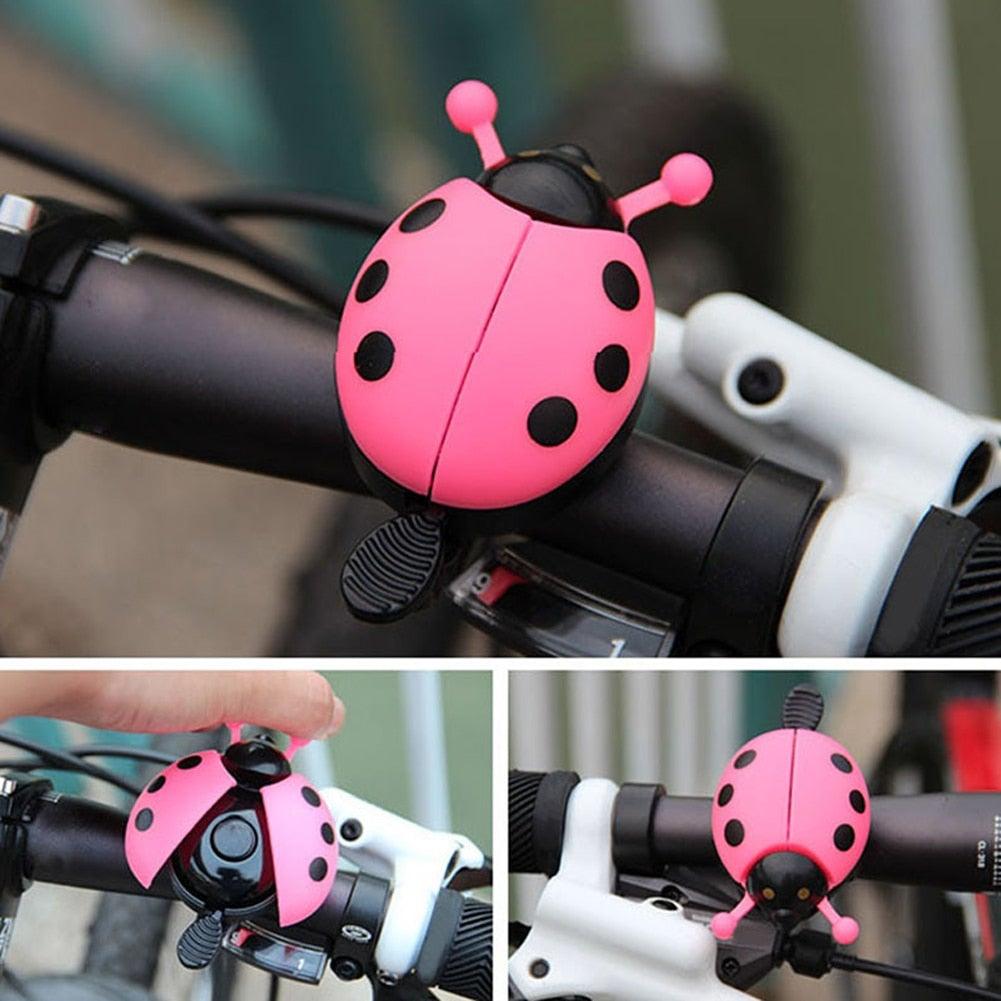 Novelty ladybug cartoon bicycle bell in various colors