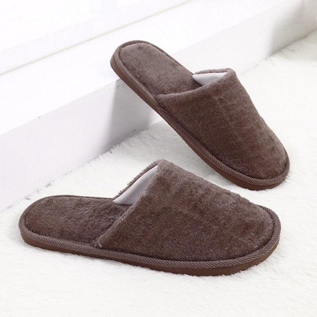 Cute Cat Plush Fuzzy House Slippers for Women Warm Indoor Slides