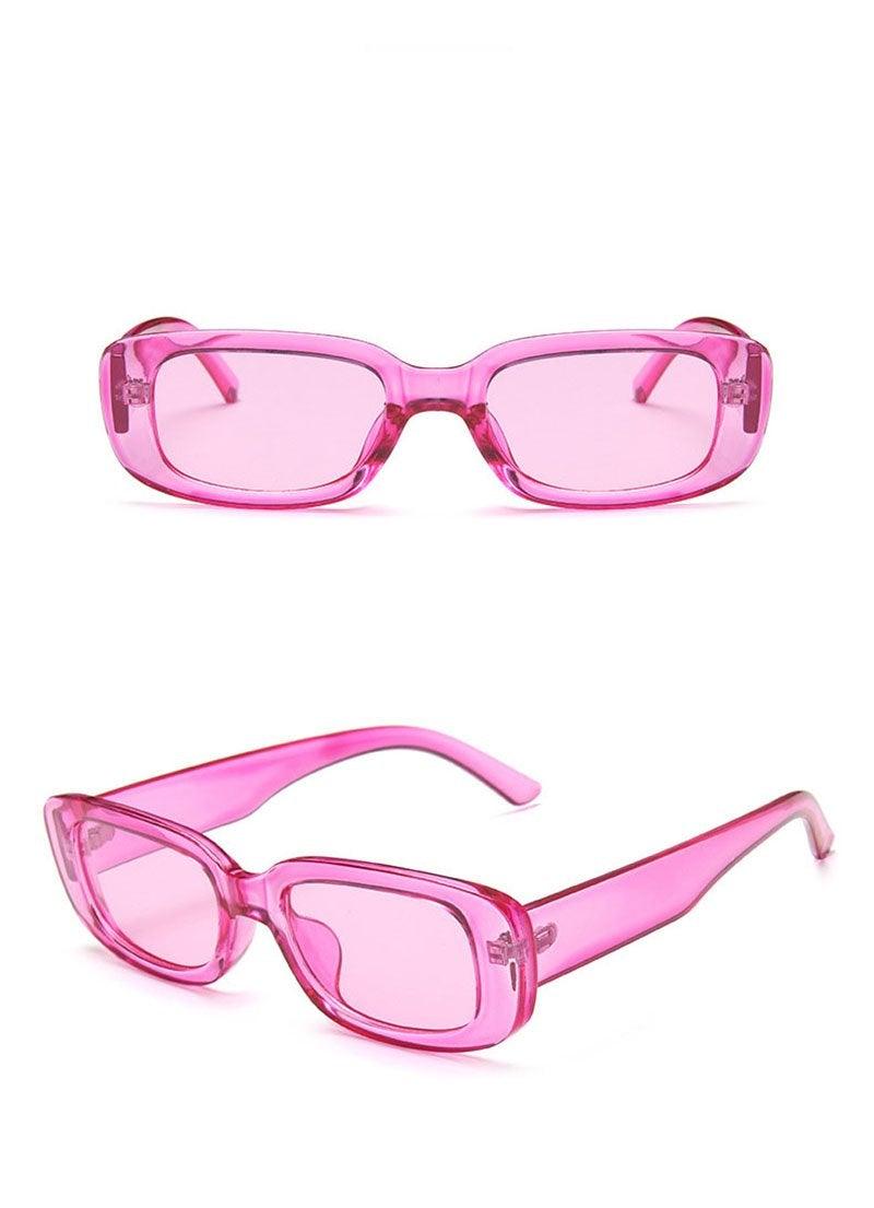 Vintage Purple Oval Sunglasses, Lightweight Retro Eyewear