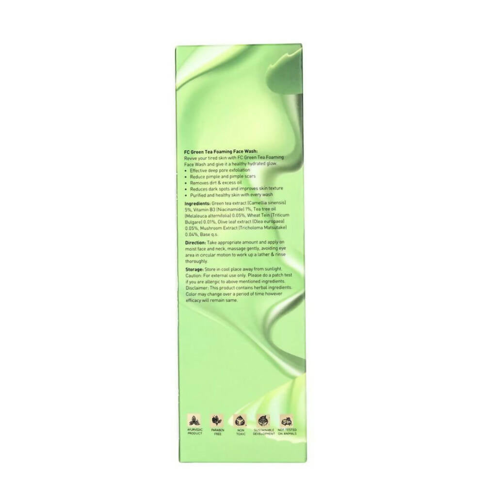 Green Tea Foaming Face Wash for Acne-Prone & Oily Skin