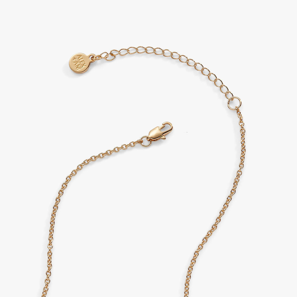 Celestial Shooting Star Necklace in Gold - Minimalist Jewelry