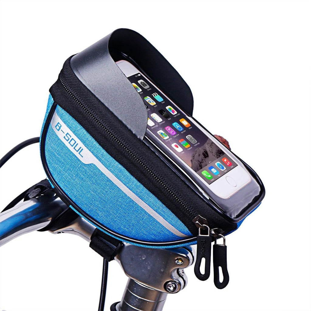 Waterproof Bike Top Tube Smartphone Bag and Cycling Storage Pouch