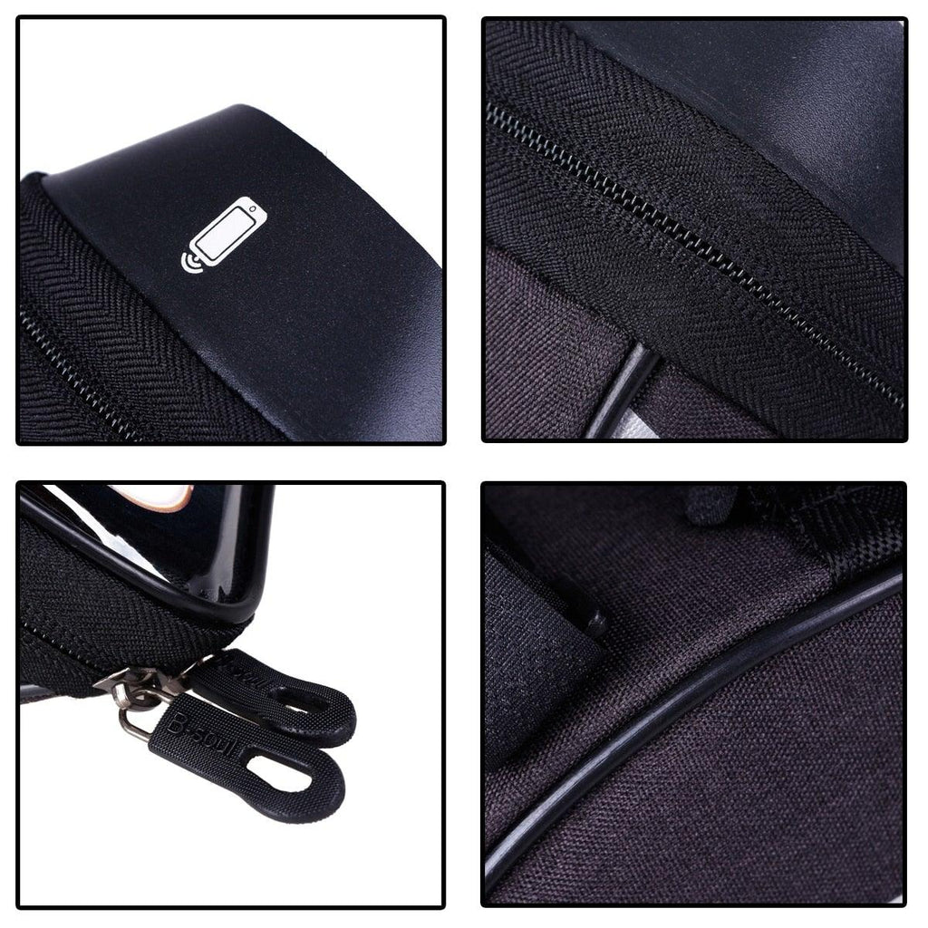 Waterproof Bike Top Tube Smartphone Bag and Cycling Storage Pouch
