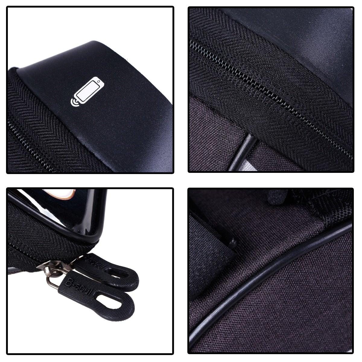 Waterproof Bike Top Tube Smartphone Bag and Cycling Storage Pouch