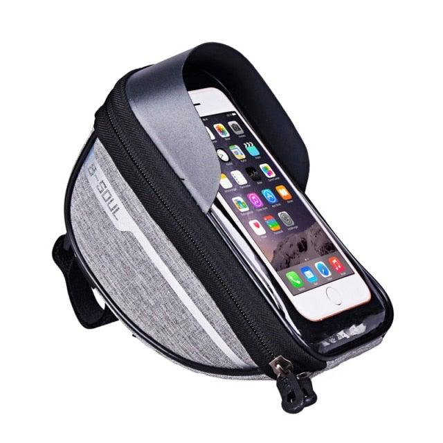 Waterproof Bike Top Tube Smartphone Bag and Cycling Storage Pouch