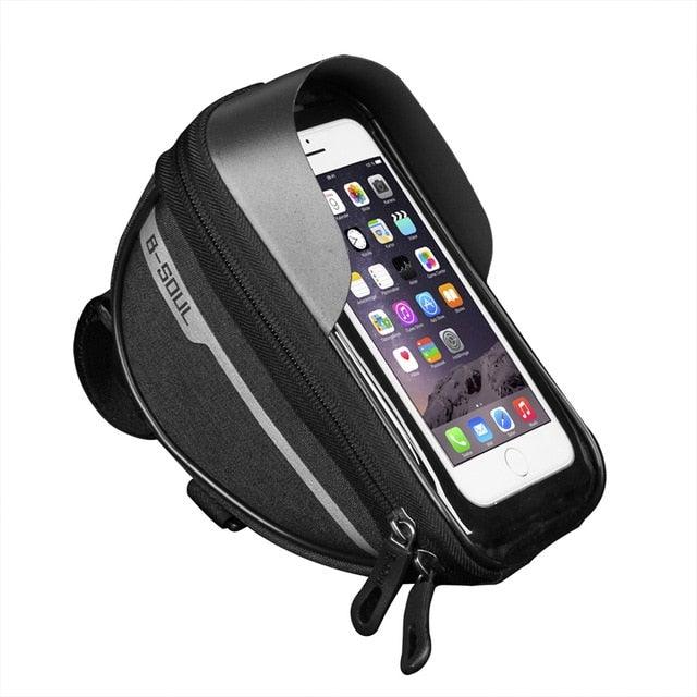 Waterproof Bike Top Tube Smartphone Bag and Cycling Storage Pouch
