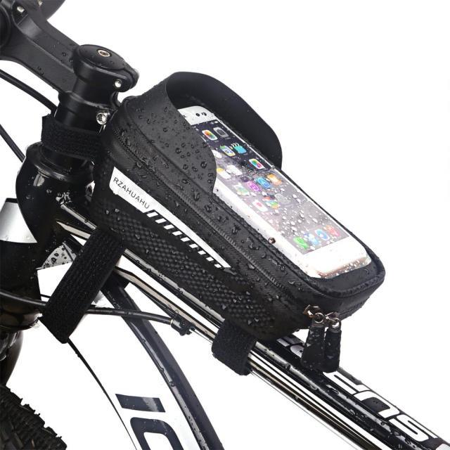 Waterproof Bike Top Tube Smartphone Bag and Cycling Storage Pouch