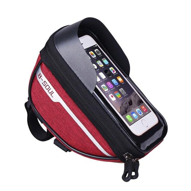 Waterproof Bike Top Tube Smartphone Bag and Cycling Storage Pouch
