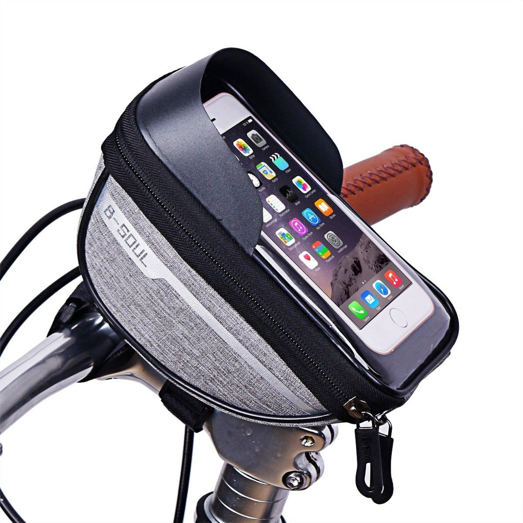 Waterproof Bike Top Tube Smartphone Bag and Cycling Storage Pouch