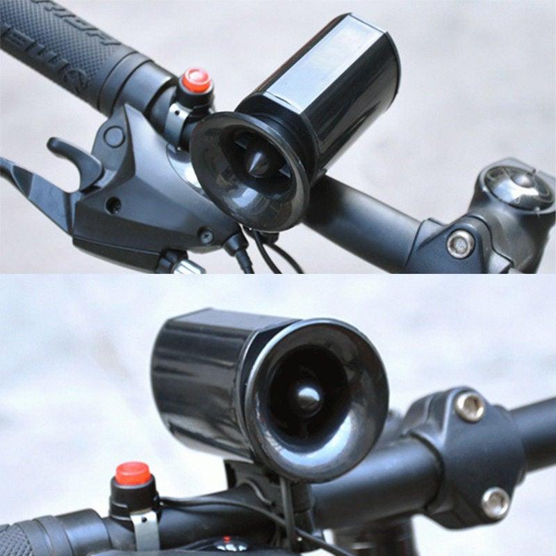 Electronic Siren Bike Horn - High-Decibel Cycling Alarm