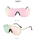 Frameless Sports Sunglasses UV400 Polarized Performance Shades