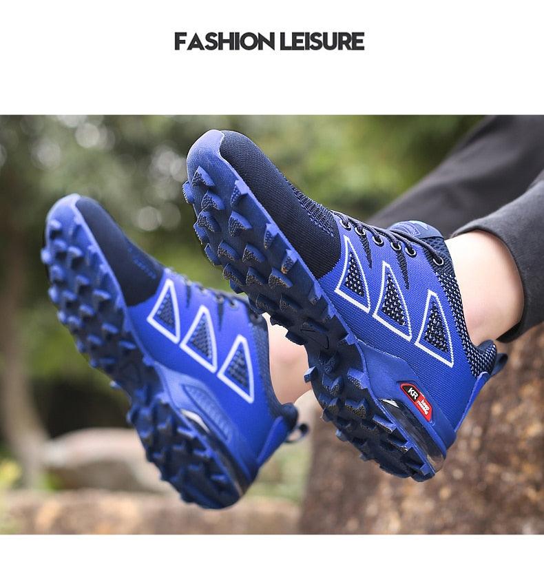Men's Waterproof Trail Running Shoes & Outdoor Hiking Sneakers