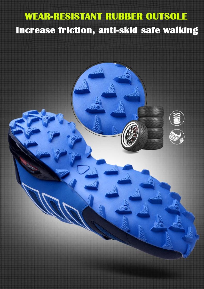 Men's Waterproof Trail Running Shoes & Outdoor Hiking Sneakers