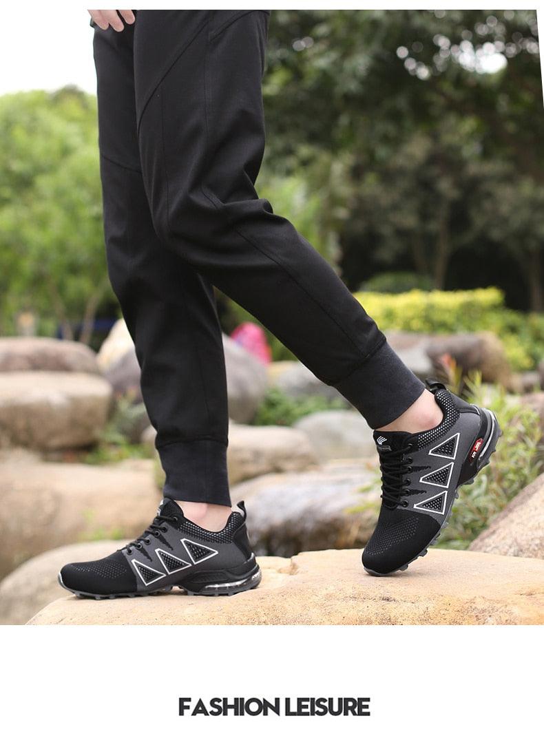 Men's Waterproof Trail Running Shoes & Outdoor Hiking Sneakers