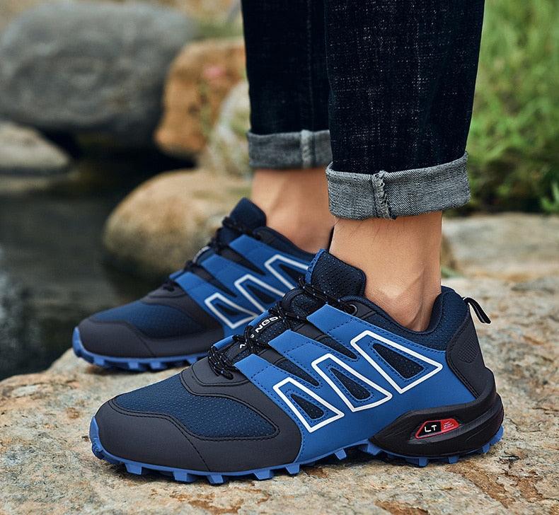 Men's Waterproof Trail Running Shoes & Outdoor Hiking Sneakers