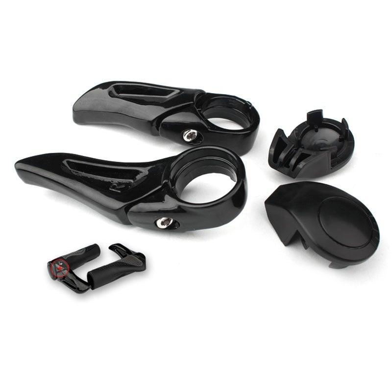 Ergonomic Mountain Bike Handlebar Grips with Adjustable Bar Ends