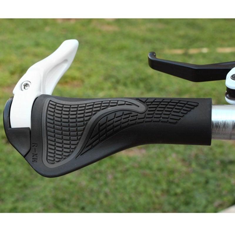 Ergonomic Mountain Bike Handlebar Grips with Adjustable Bar Ends