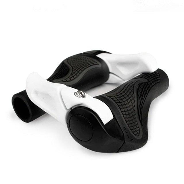 Ergonomic Mountain Bike Handlebar Grips with Adjustable Bar Ends