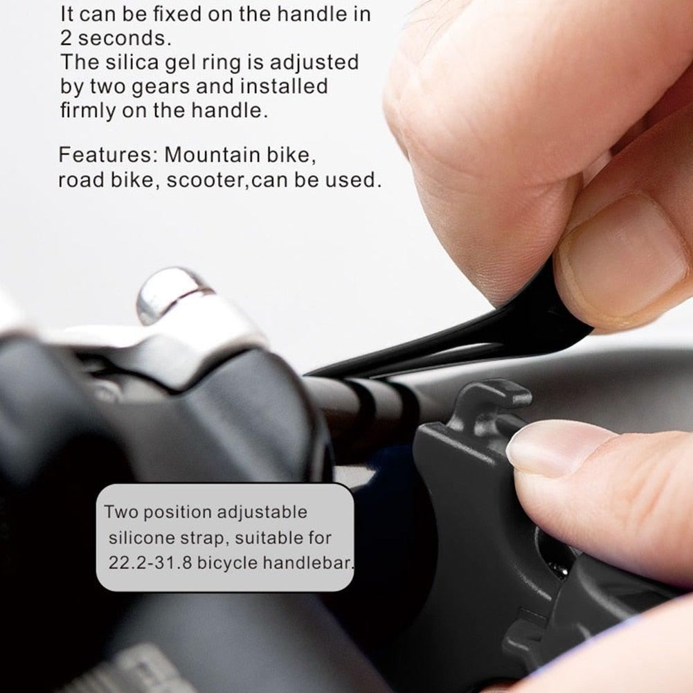 130dB USB Rechargeable Electric Bike Horn - Minimalist Black