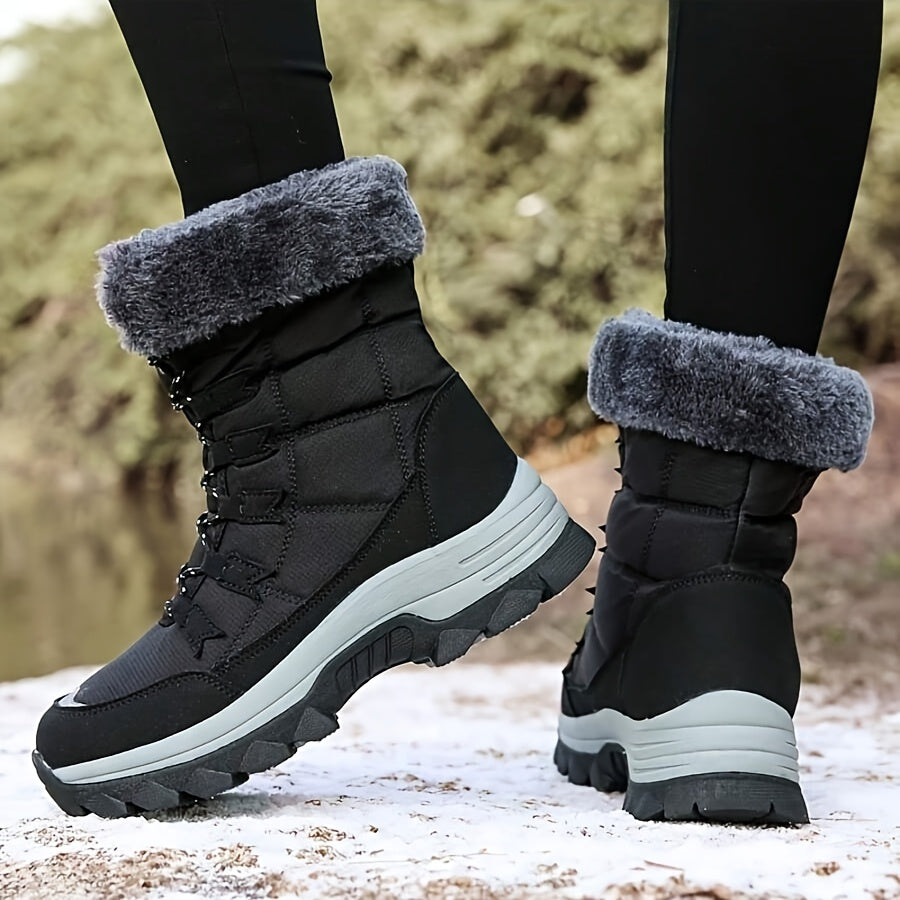 Warm Slip Resistant Winter Boots