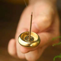 Pure Copper 5-hole Thumb Copper Incense Stick Pure Copper Releasable Wire Incense Burner
