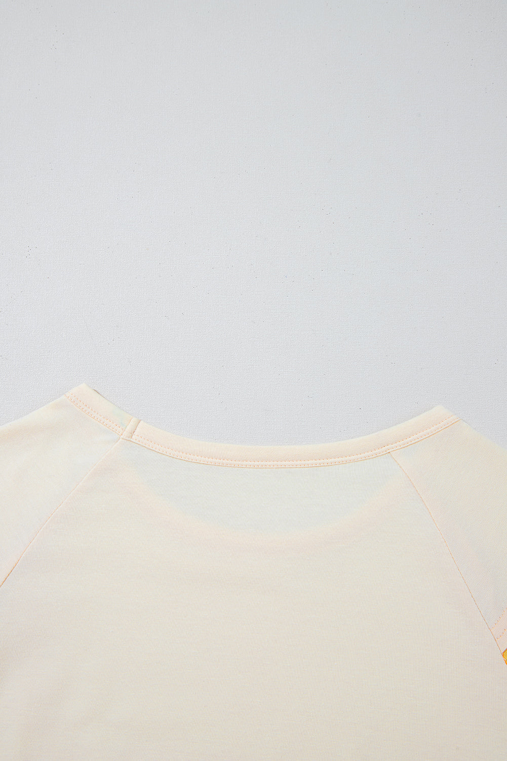 Women White Colorblock Striped T-Shirt with Flounce Sleeves - Image 6