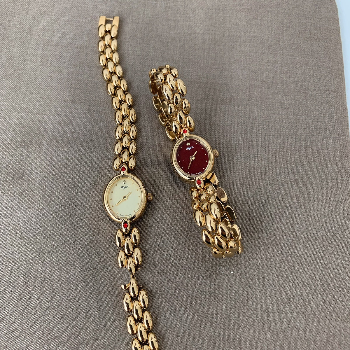 Retro Exquisite Luxury Oval Small Dial Fashion Trend