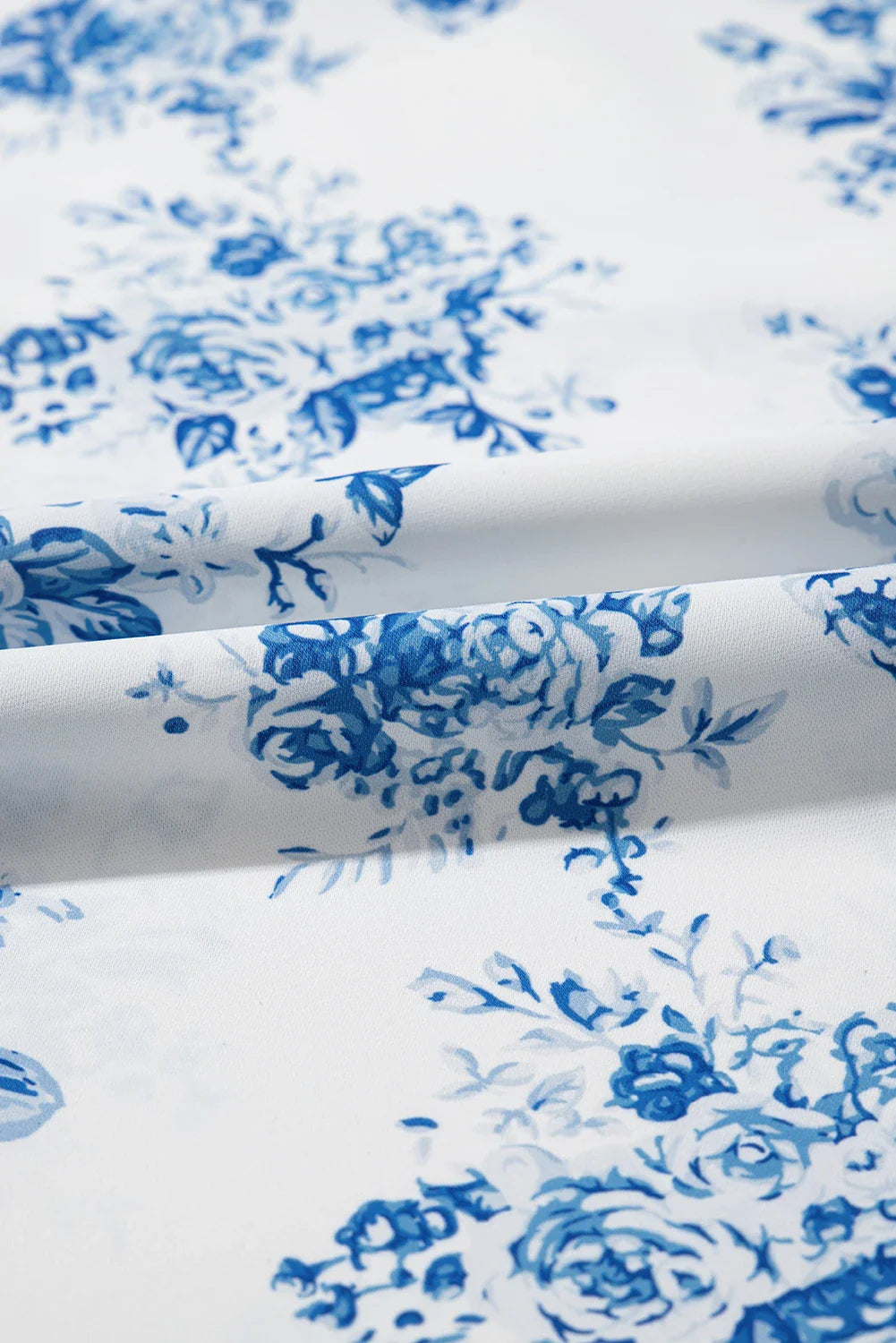 Floral Boho High Waist Ruffle Split Maxi Skirt