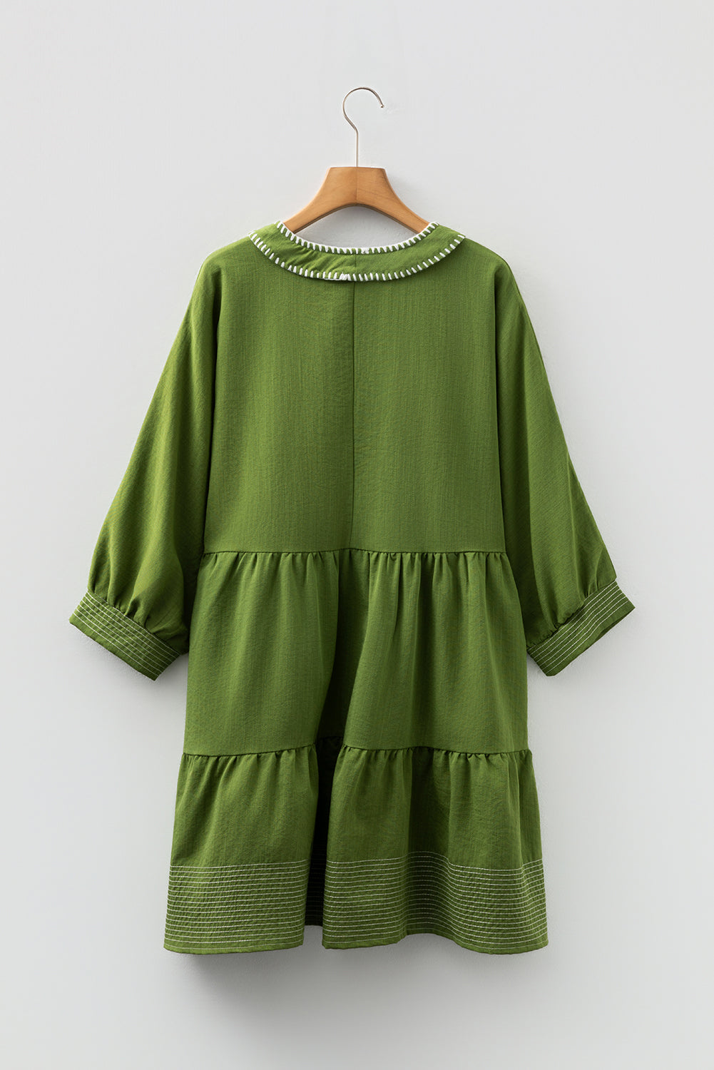 Patara Sleeve Tiered Mini Dress