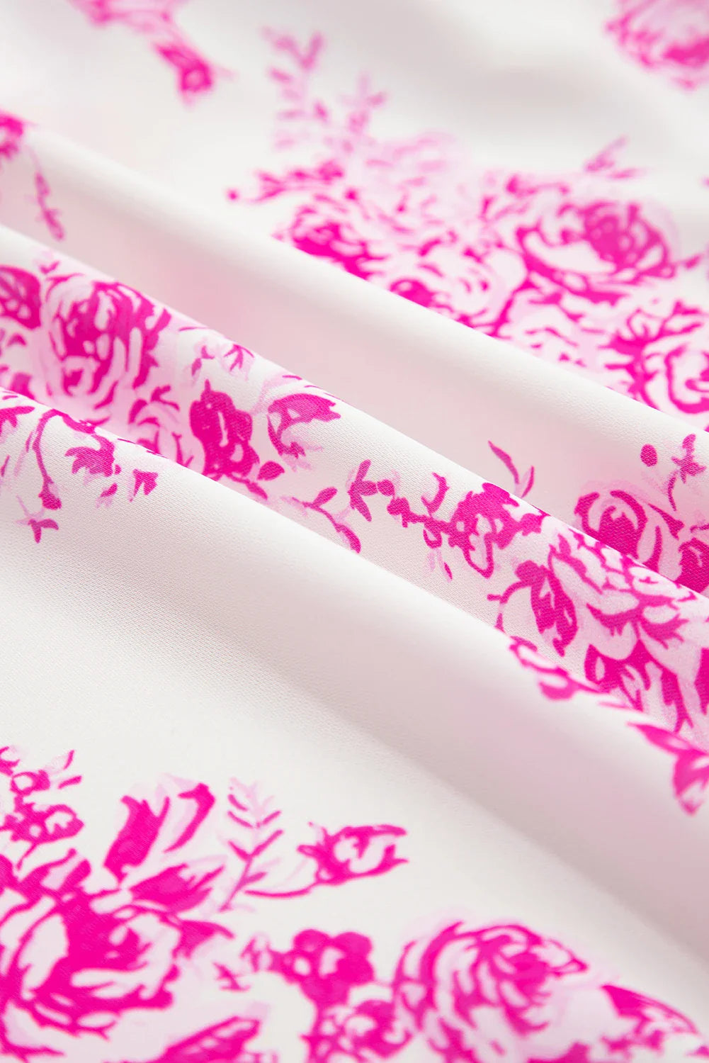 Floral Boho High Waist Ruffle Split Maxi Skirt