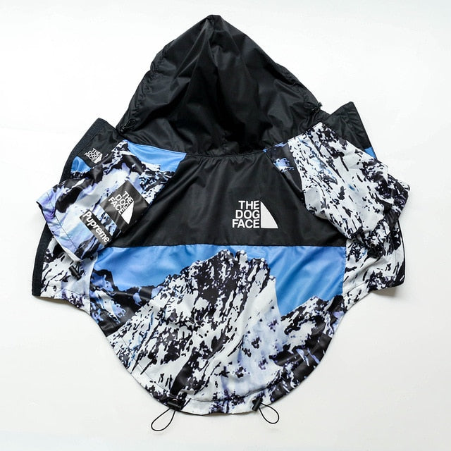 Yellow and Black Waterproof Dog Rain Jacket with Reflective Details - Image 23